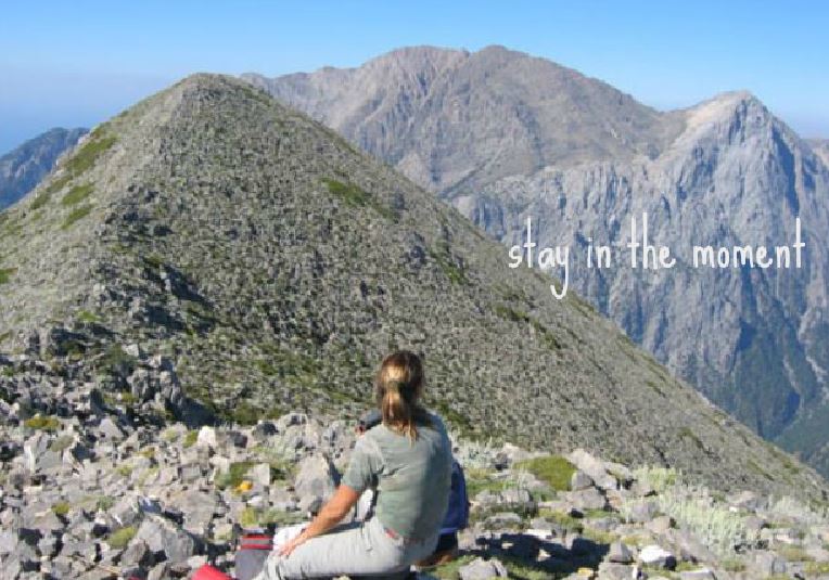 Hiking in the White Mountains in Crete, Greece - stay in the moment - for backpackers cheap travel insurance (image by Anne Deckel of Aori Walks)