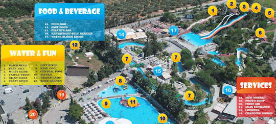 Limnoupolis Water Park near Chania, Crete