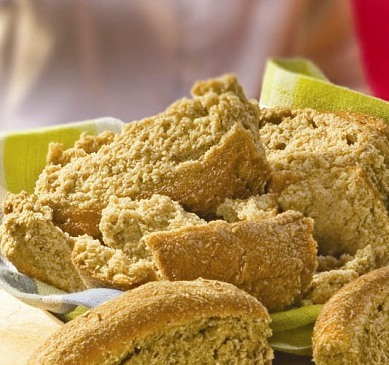 Paximadia or rusks used to make Dakos Cretan salad