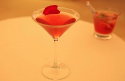 Martini Rosso in cocktail glass