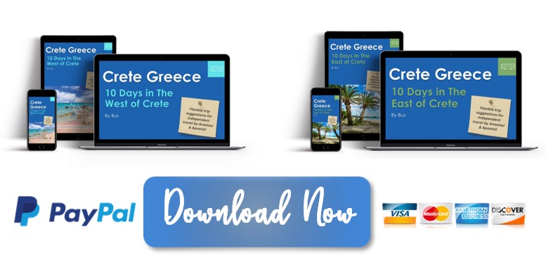 West and East Crete by Bus - ebook bundle