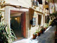 The Helena Hotel is central in the old town of Chania, yet very affordable.