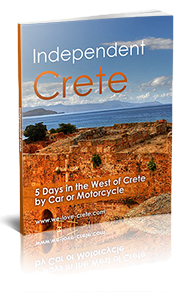 Five Days in the West of Crete by Car or Motorcycle - ebook cover