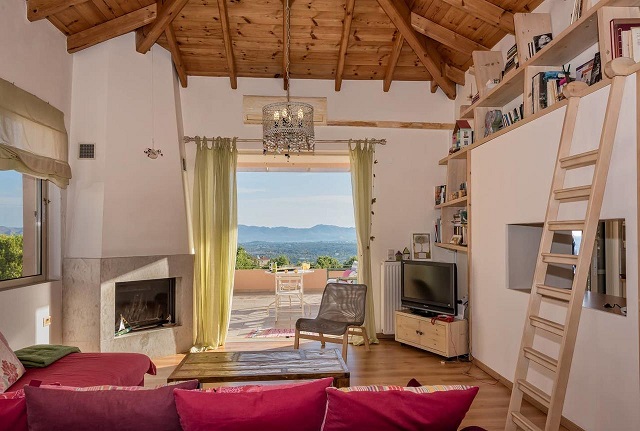 For a charming rural experience nearby to the ferry port, we would recommend the Irida's House