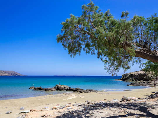 Itanos is an idyllic untouched beach 17 km from Sitia