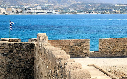 View from Kales Fortress, Ierapetra Crete