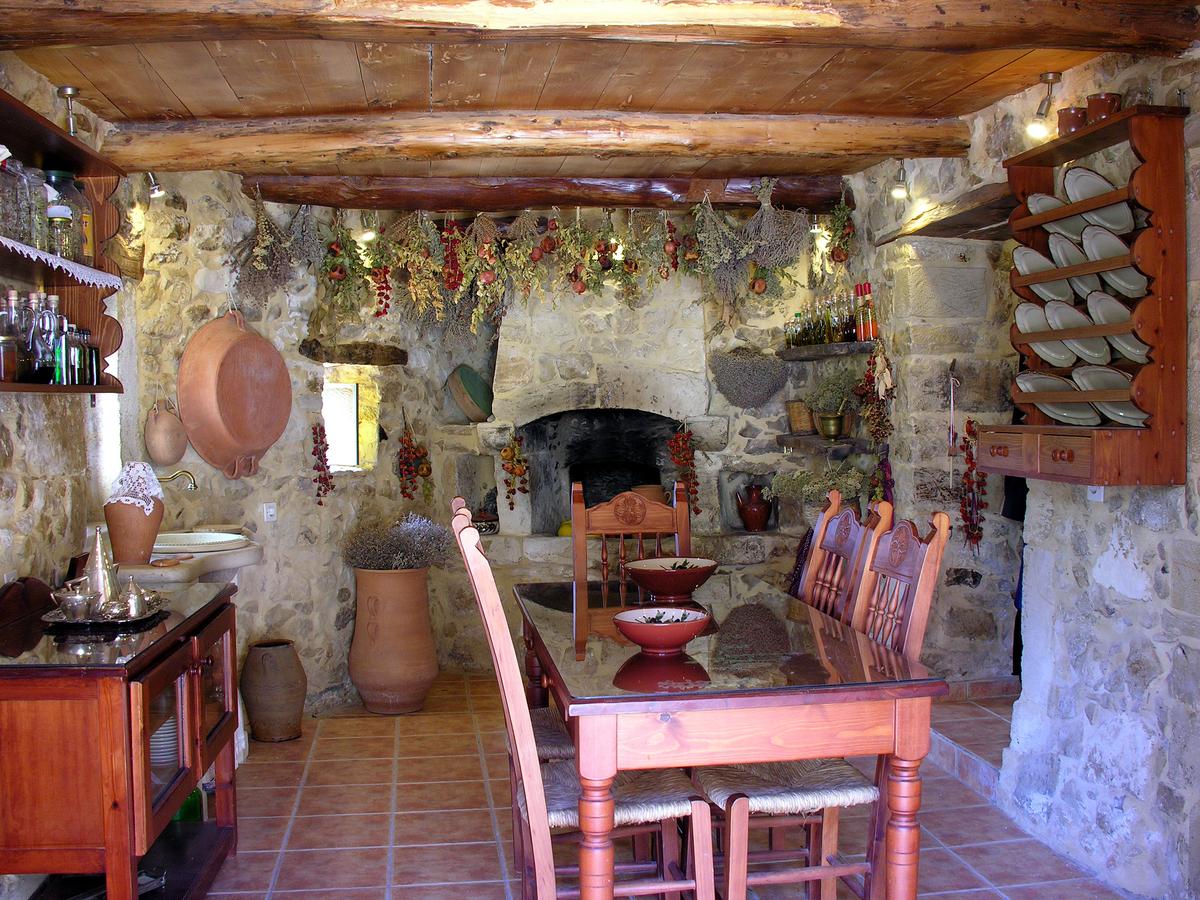 Beautiful Kouriton House, a traditional pension in Margarites Village in central Crete
