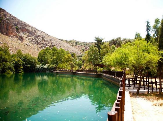 Lake Zaros - perfect for a day trip