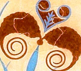 Lilly detail minoan fresco
