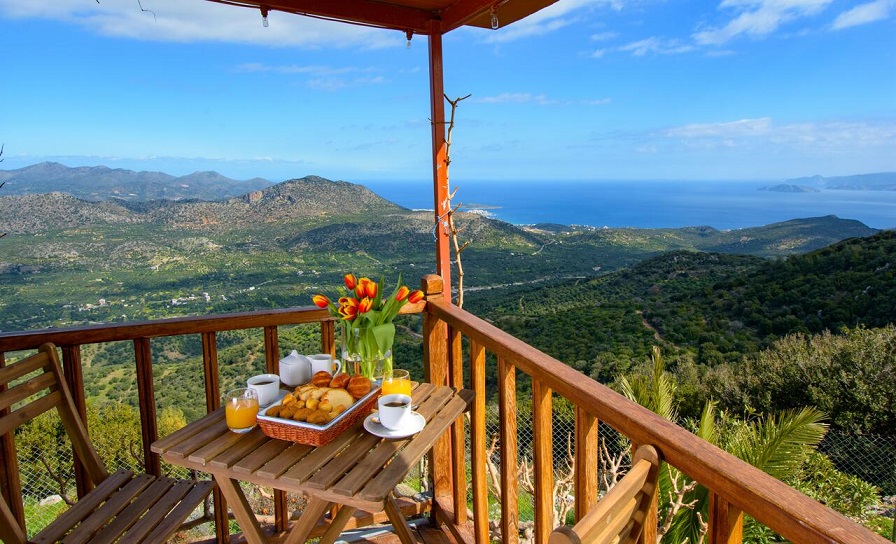 Kroustas Windmill - sitting high up in the village of Kroustas just 8 km from Agios Nikolaos