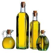 Beautiful green olive oil from Crete