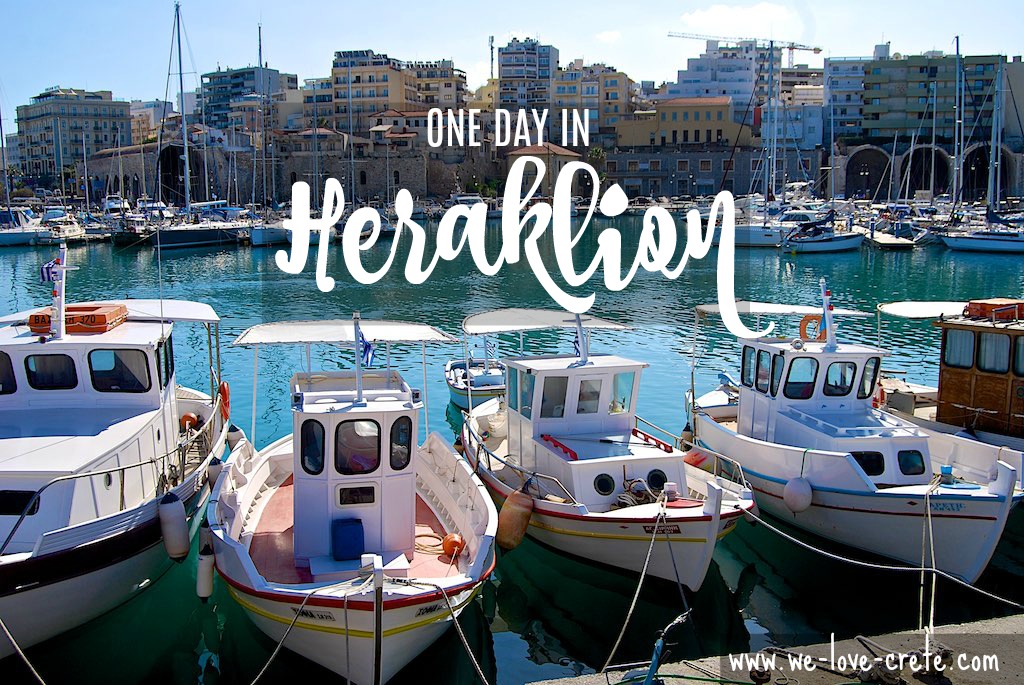 One Day in Heraklion Crete, Walking Notes and the Historical Museum, Crete