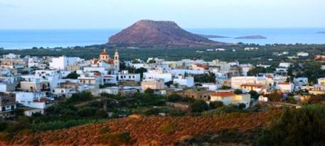 Palekastro Village is near to Chiona Beach in the east of Crete