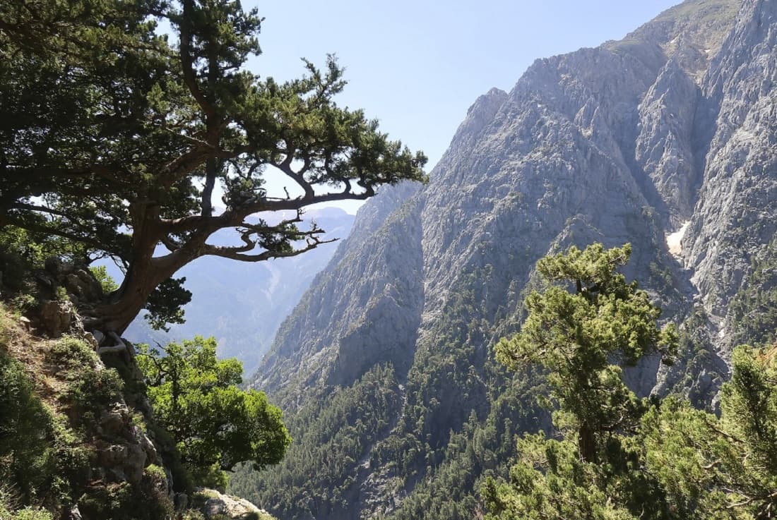 Samaria Gorge at start