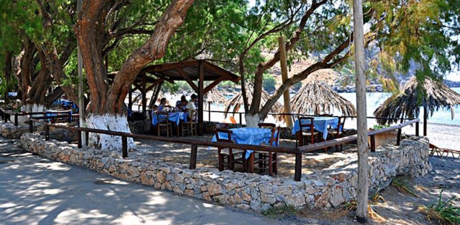 Sfinari Beach Taverna Crete