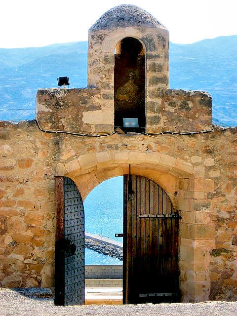 The Kazarma above Sitia town - historic buildings pop up everywhere in Crete - their stories unravel to give you a deep sense of history