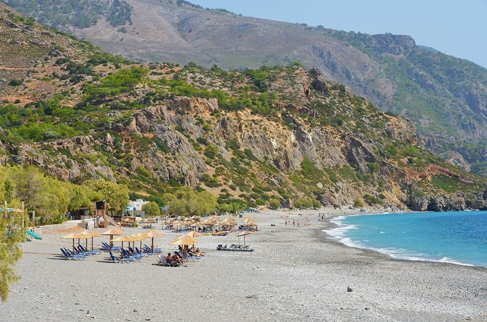Sougia Beach Crete Greece