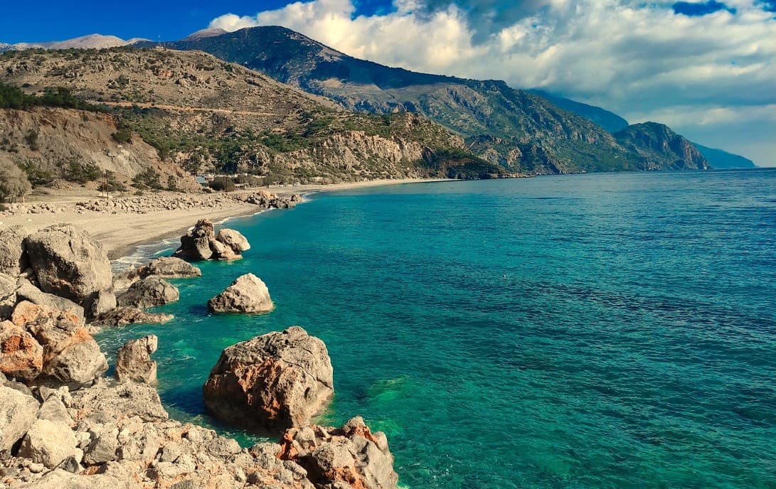 Sougia Beach Crete Greece