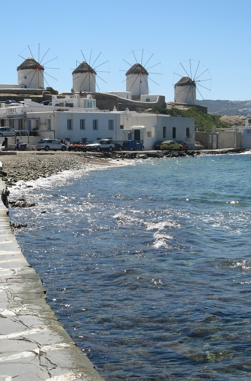 Mykonos - those famous windmills!