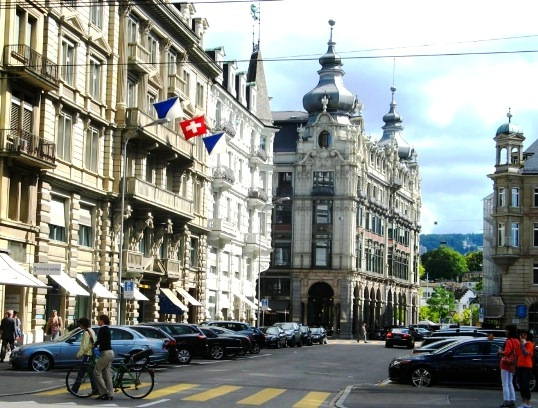 Börsenstrasse in Zurich