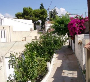 Quiet streets and bougainvillea