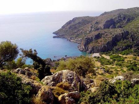 Lissos Ancient Site, near Sougia in Crete