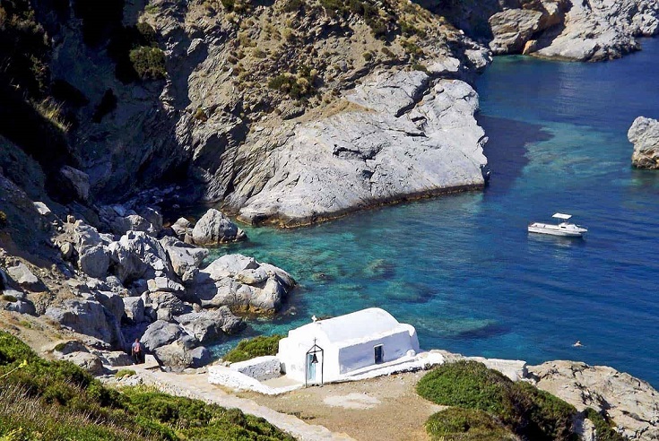 Agia Anna Beach and Rockpools - Amorgos