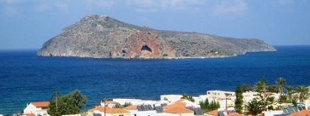 Agioi Theodori island off the north coast of Chania, Crete