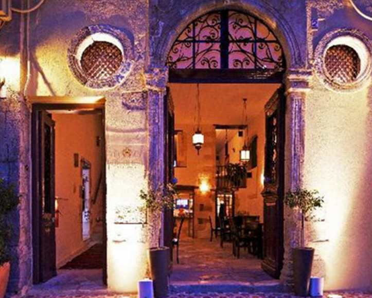 The Alcanea Boutique Hotel, located on the harbour in the old town of Chania