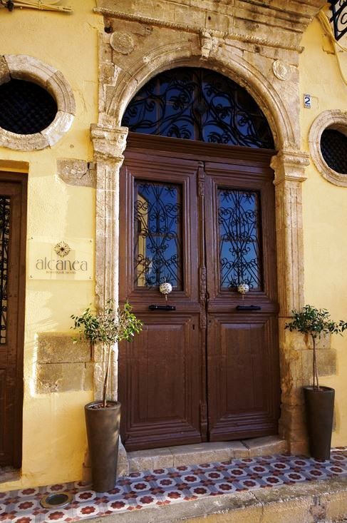 The Alcanea Boutique Hotel sits on the limani in Chania Old Town