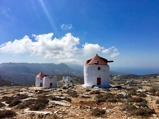 The high old windmills of Amorgos