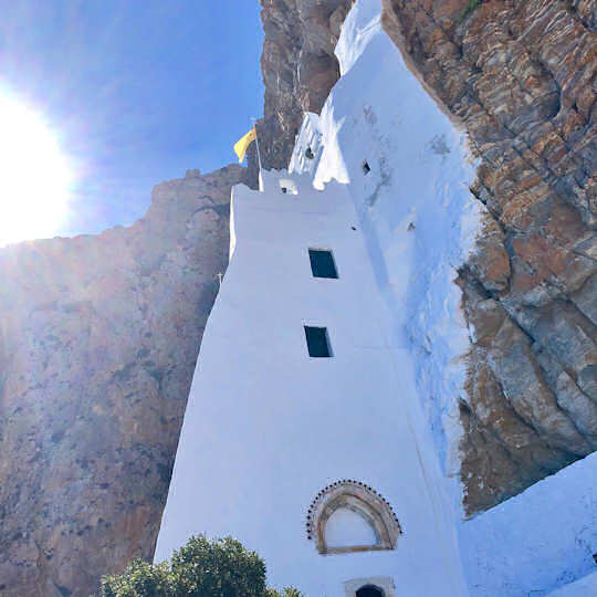 Monastery of Panagia Chozoviotissa, Amorgos, Greece