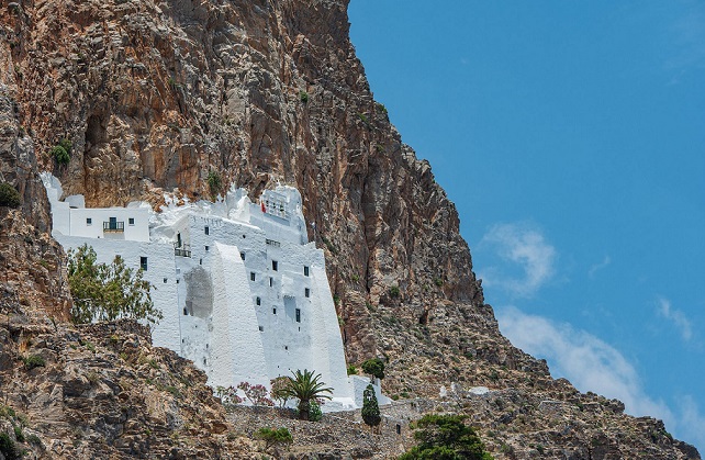 Amorgos Greece - Monastery of Panagia Chozoviotissa