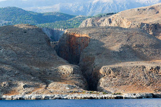 Aradena or Aradaina Gorge, Crete