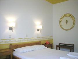 Aris Hotel interior, Paleochora, Crete