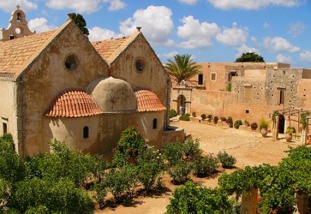 Arkadi Monastery is only 23 km from Rethymnon Town