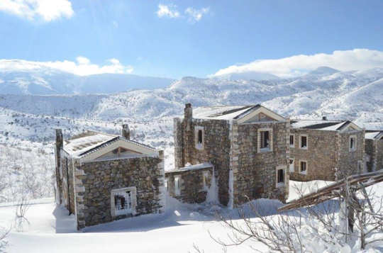 At Arodamos Guesthouse you will receive a warm welcome in winter