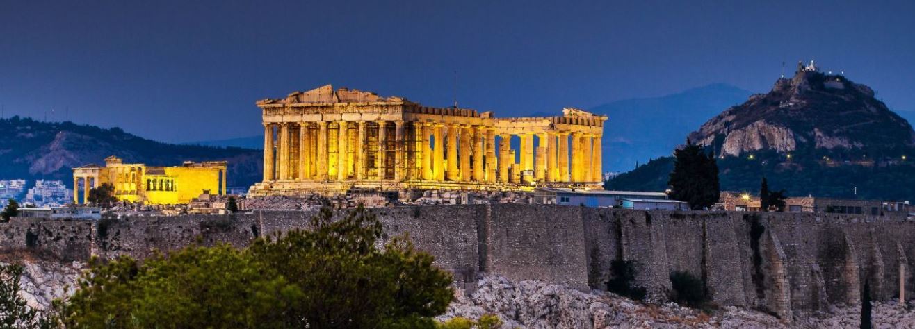 Athens Acropolis - the Parthenon at Night