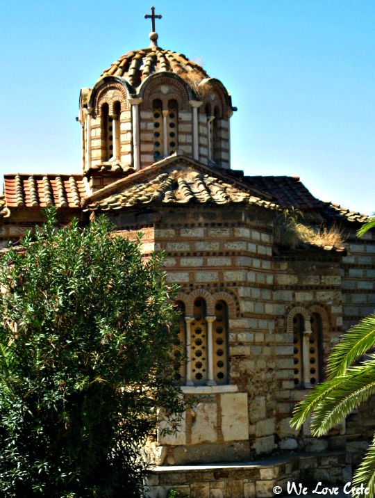 Agii Apostoli in the ancient agora at the base of the Acropolis