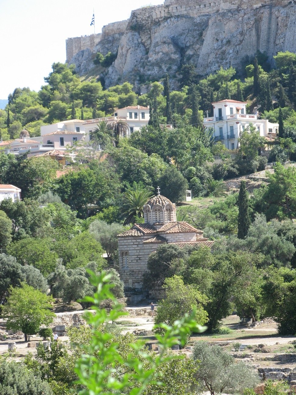 Ancient Agora and Acropolis, Athens, Greece