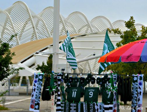 Irini Stadium all ready for a game