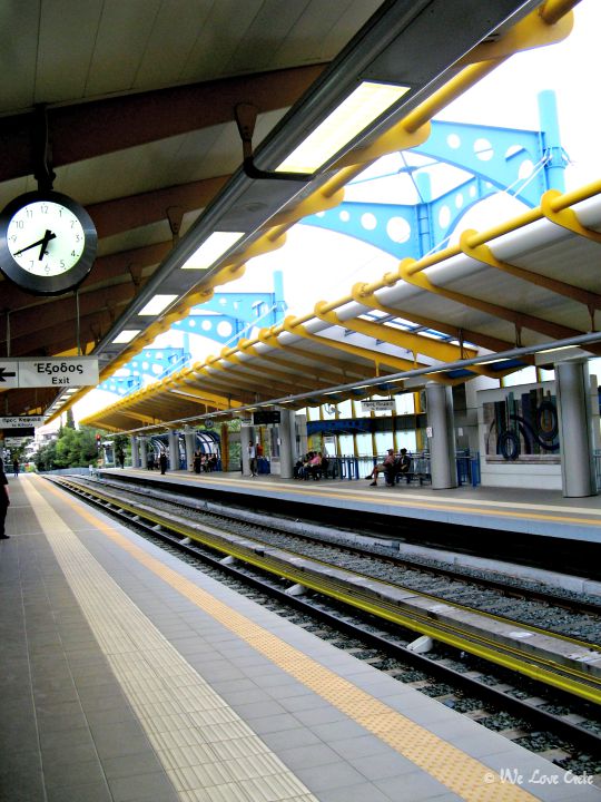 The Metro is clean and modern with good signage