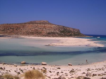 Balos Lagoon is a great day trip from here