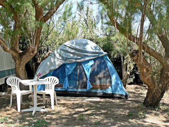 Camping Elizabeth - near Rethymnon - tent site