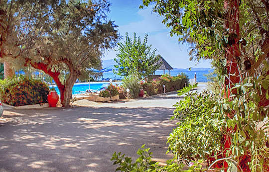 Camping Nopigia - Kissamos Crete - right on the beach