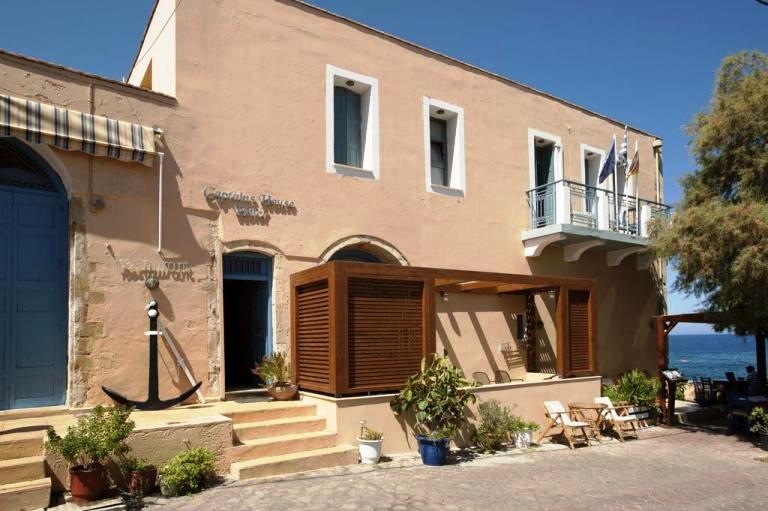 Captain's House in Panormos Village, Crete