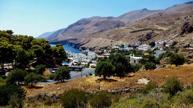 Chora Sfakion also known as Sfakia in the south of Crete (photo by vasdekis)