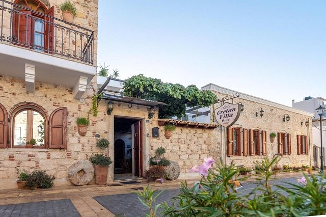 The Cretan Villa Hotel is a restored home in Ierapetra