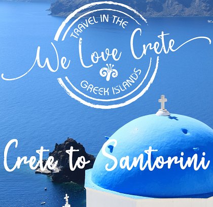 Crete to Santorini information page