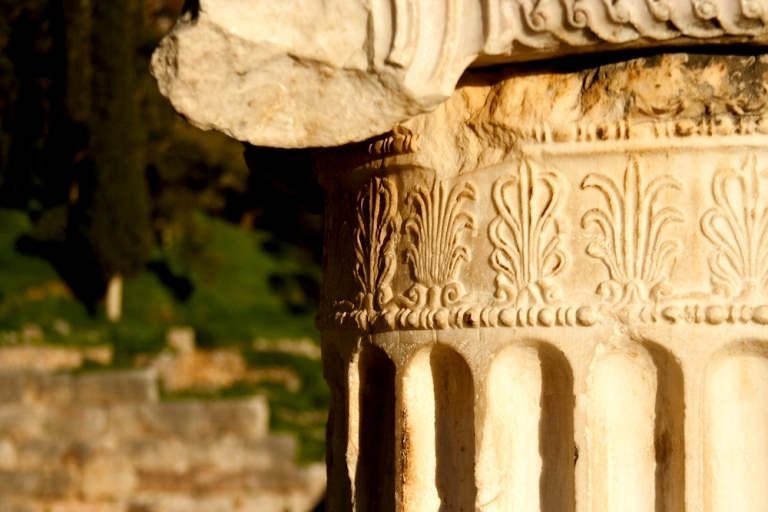 Delphic Ionic Column Detail